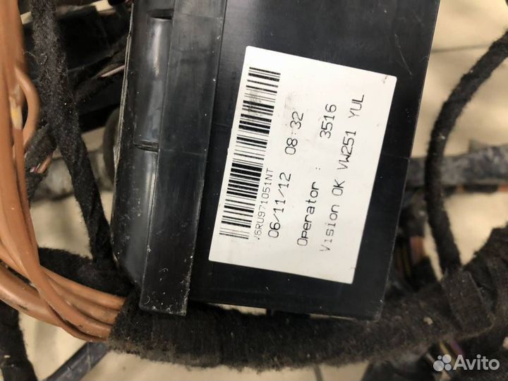 Проводка двс Volkswagen Polo Sed RUS 2011