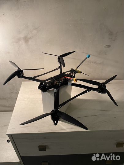 Fpv Дрон 10 дюймов, видео 5.8 3w, управление 915