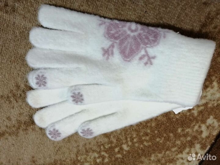 Перчатки теплые