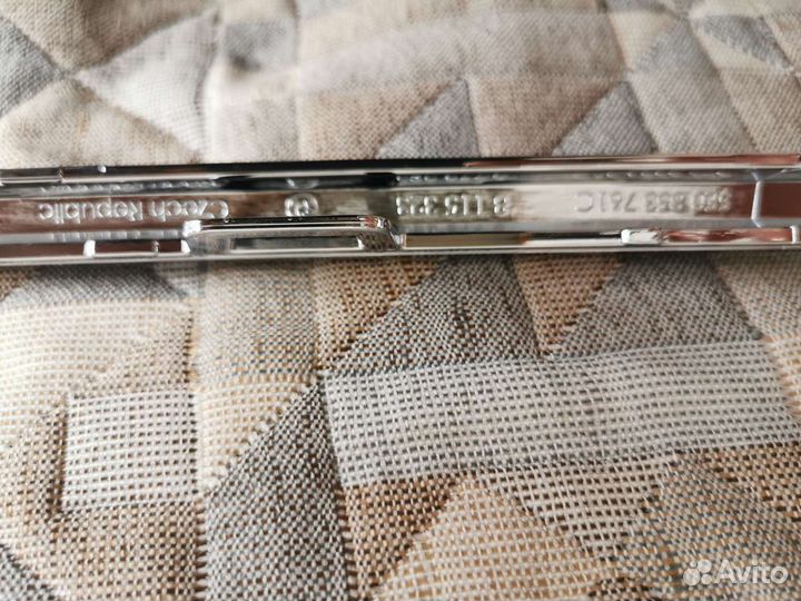 Накладка на решетку радиатора шкода октавия а7