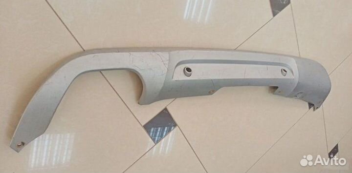 Накладка заднего бампера Bmw X1 E84 2012-2015