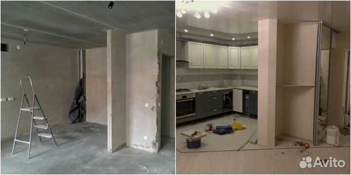 Ремонт квартир и ванных комнат под ключ