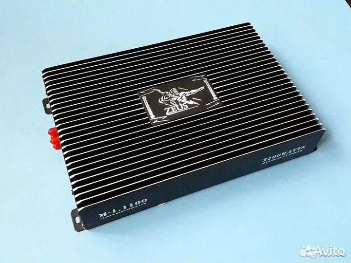 Усилитель моноблок Zeus, 2200 Вт новый