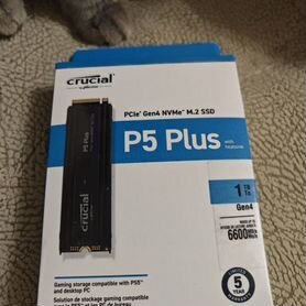 SSD Crucial P5 Plus 1 тб Gen4 с радиатором