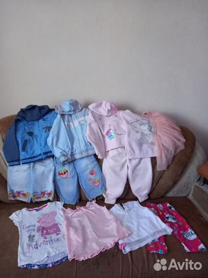 Детская одежда для девочек пакетом