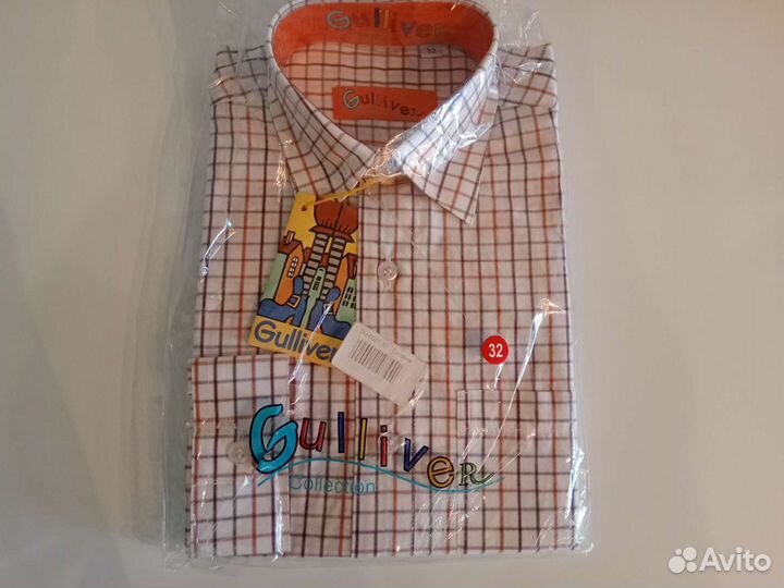 Рубашка подростковая р 32,33