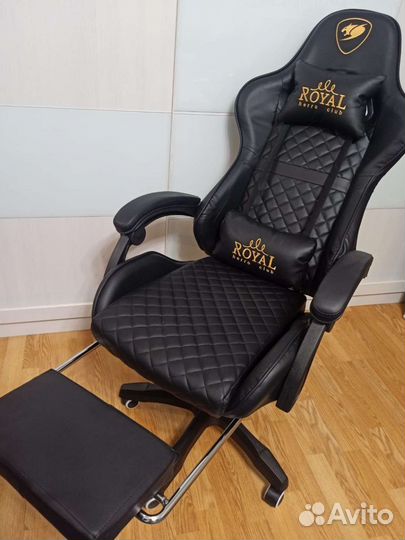 Игровые кресла с подставкой для ног