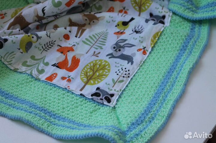 Детский пледик в коляску, кроватку