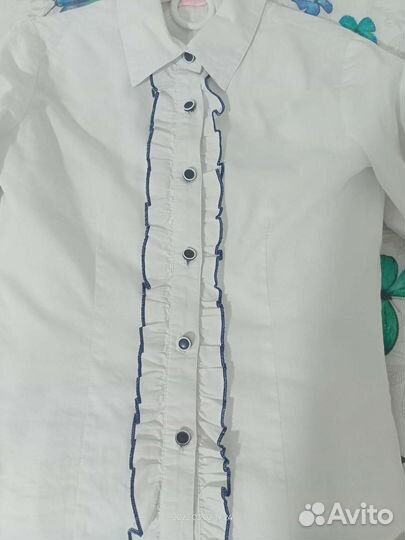 Блузки на девочку 128-134