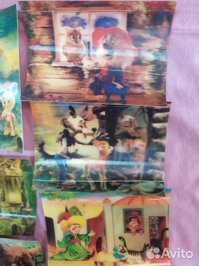 СССР открытки календарики стерео