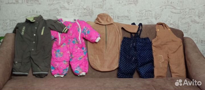 Детские комбинезоны от новорождённых до 2.5 лет