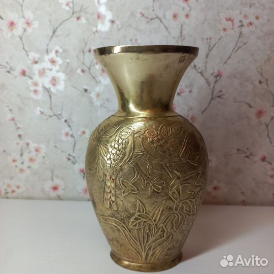 Ваза индия латунь