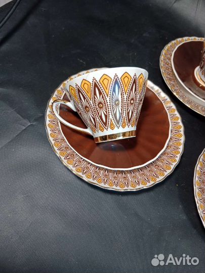 Кофейные тройки из сервиза 