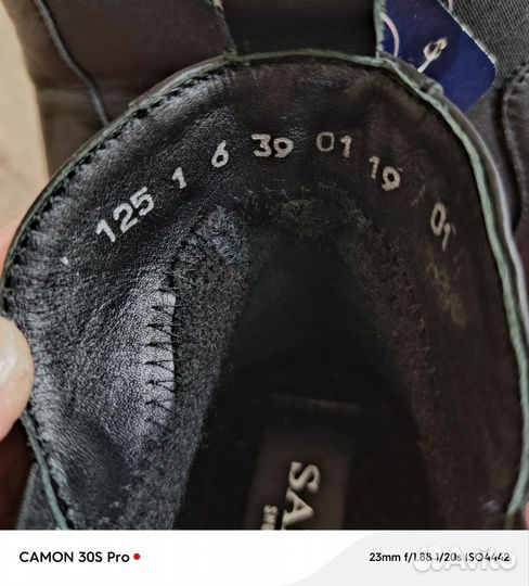 Ботинки челси женские 39