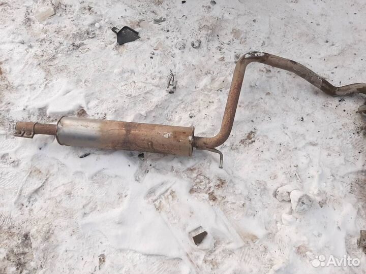 Глушитель основной Skoda Octavia A7 2013