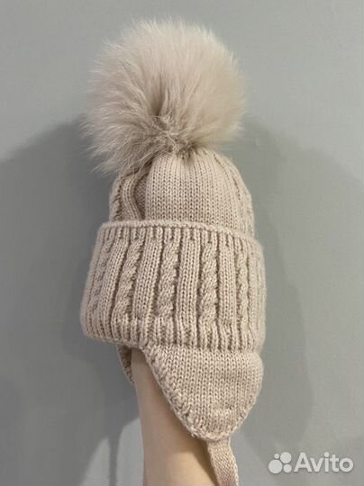 Шапка зимняя детская для девочки
