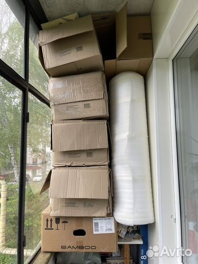 Картонные коробки из магазина obi