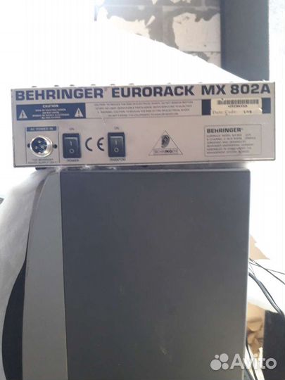 Микшерный пульт behringer mx 802a