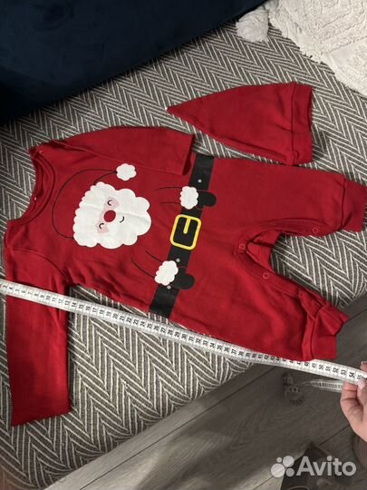 Новогодний костюм для новорожденного