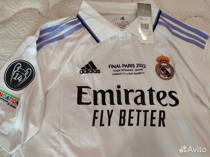 Real Madrid домашняя футболка игровая 2022/2023