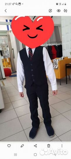 Школьный костюм preppy 32р