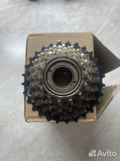 Трещетка shimano на 7 скоростей для велосипеда