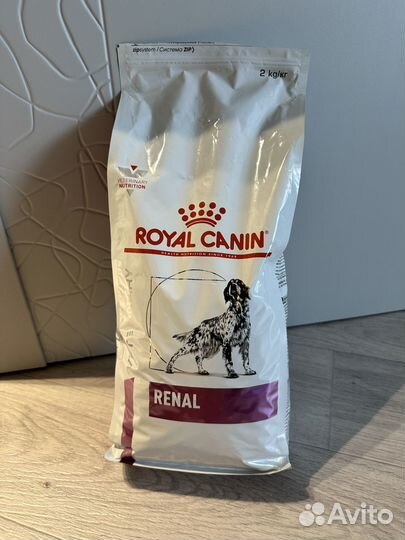 Корм для собак royal canin renal