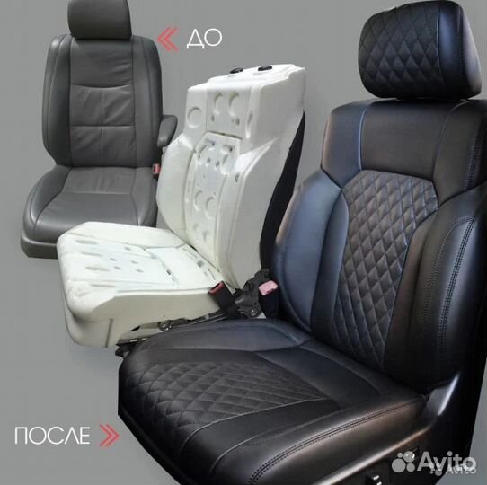 Тюнинг сидений Toyota prado 120-150, LK 100-200