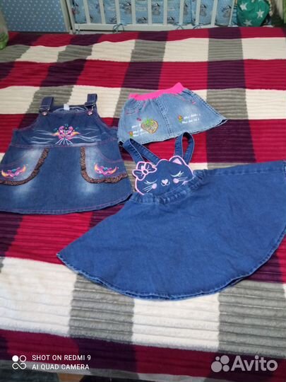 Вещи пакетом для девочки на 3-4 года