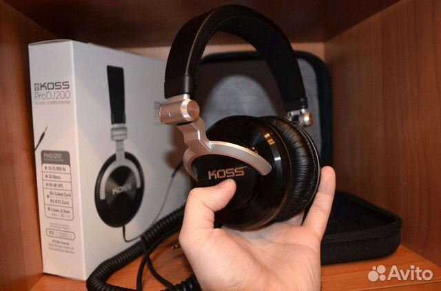 Профессиональные наушники Koss Pro DJ200. Новые купить в Москве ...