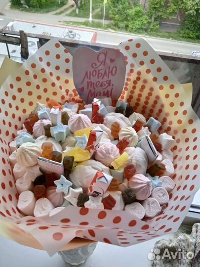 Съедобные букетики