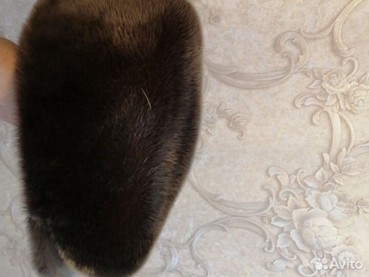 Меховая мужская кепка