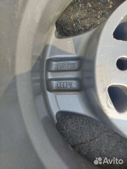 Оригинальный колесный диск MHT (fuel) r16