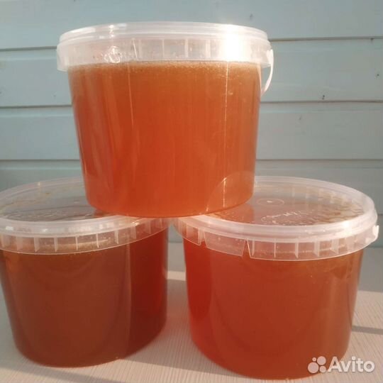 Мёд и сотовый мёд