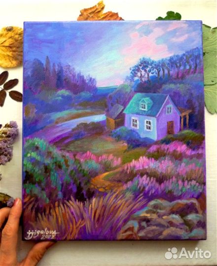 Картина маслом на холсте 