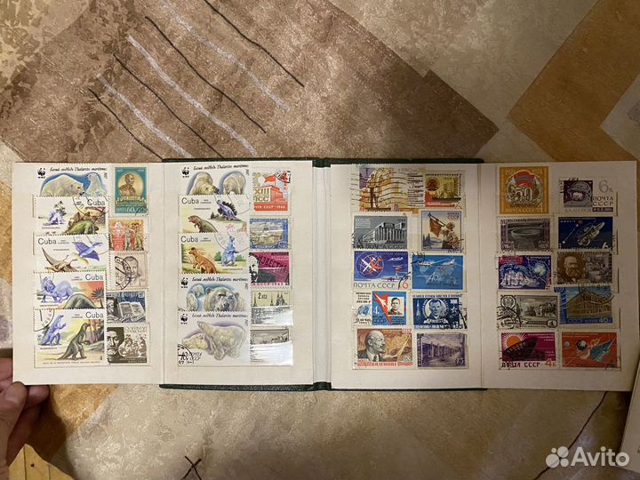 Марки открытки конверты времён СССР (почта)