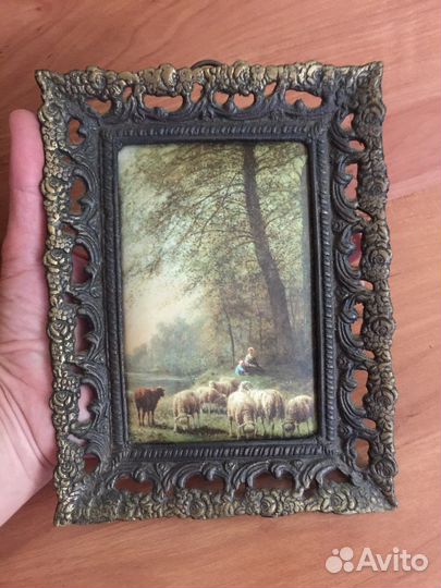 Шелкография в металлических рамках