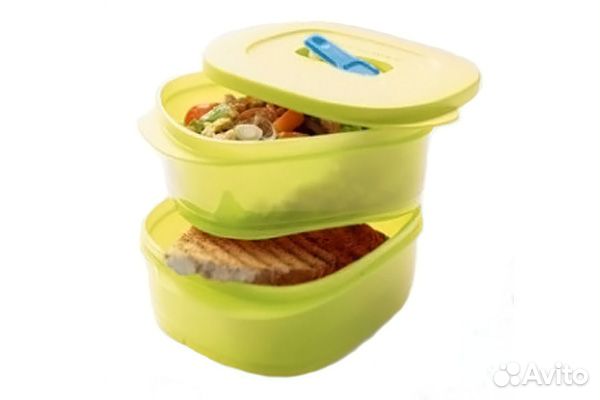 Емкость двойная для разогрева Tupperware