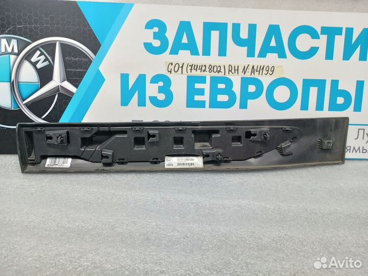 Накладка двери задней правой BMW X3 G01