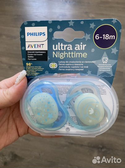 Пустышка avent 6 18
