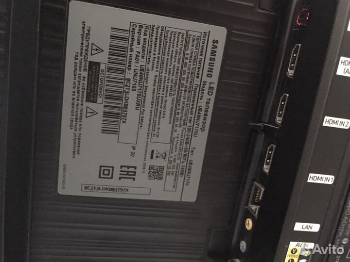 Телевизор samsung smart tv 49