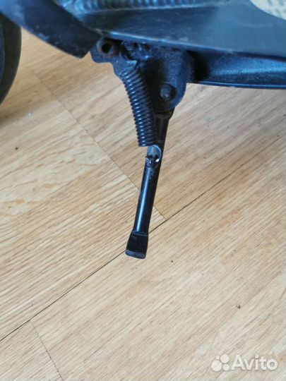 Самокат взрослый 100 кг. Два амортизатора