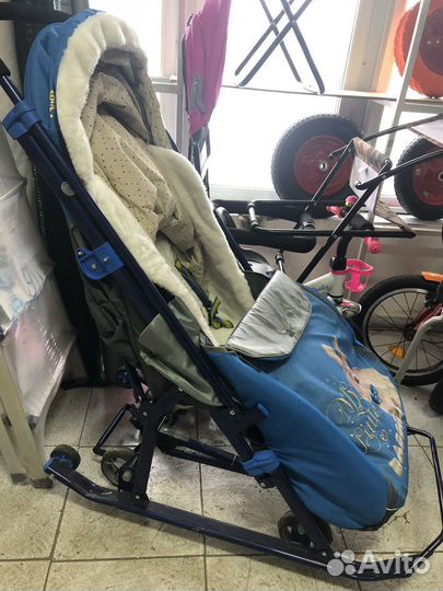 Санки-коляска Nika 7-2