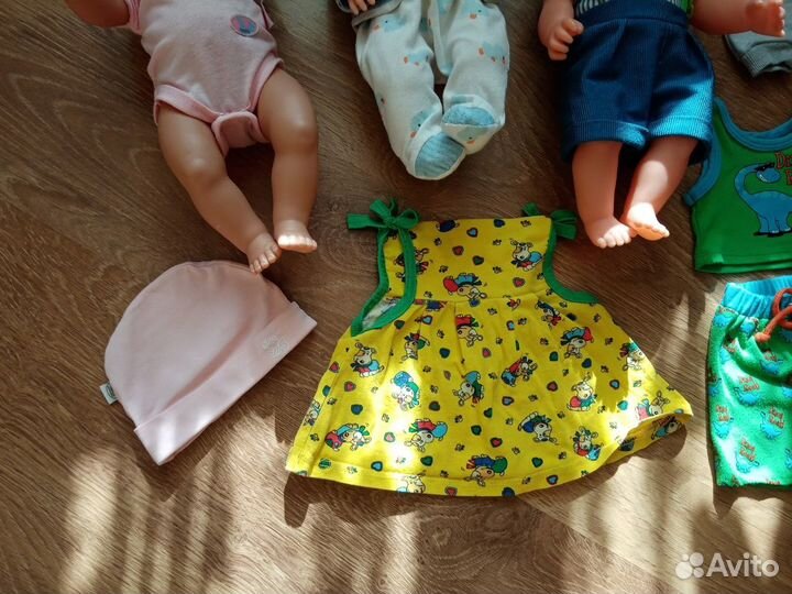 Кукла беби борн и Беби Бон 43 см