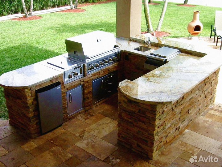 Мангал барбекю, кладка печей, гарантия на работы