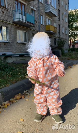 Комбинезон флисовый 80