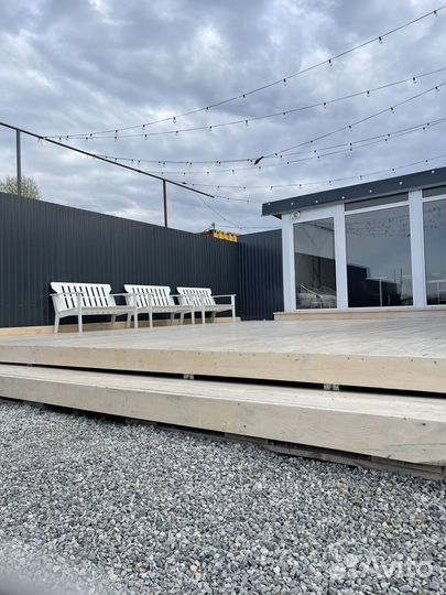 База отдыха, баня на дровах