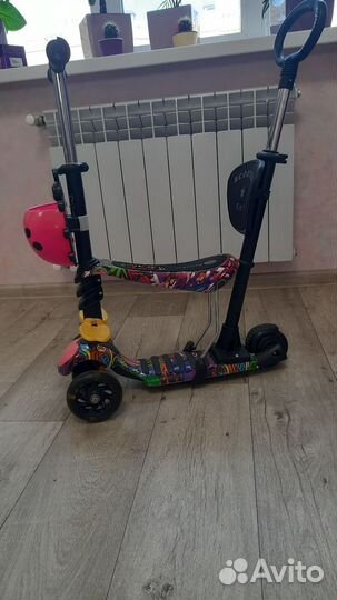 Самокат детский трехколесный 5 в 1