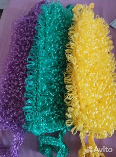 Мочалка ручной работы