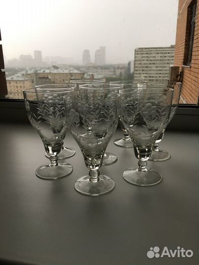 Фужеры стекло СССР